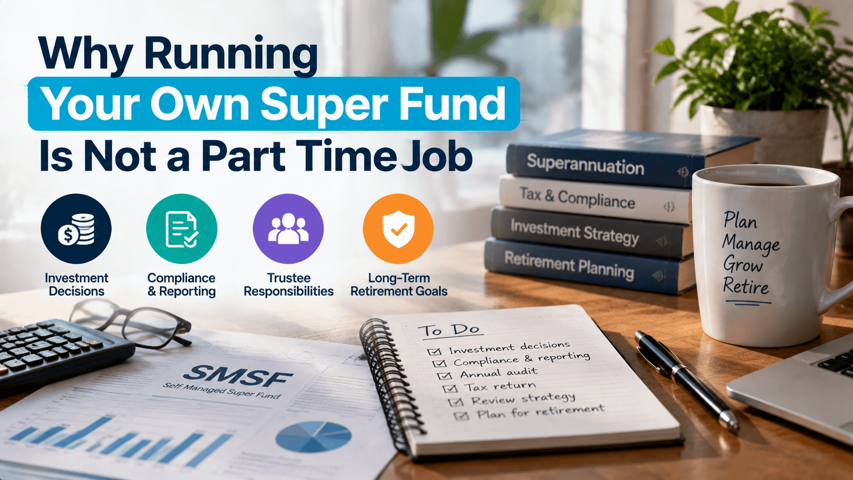 Why Running Your Own Super Fund Is Not a Part Time Job